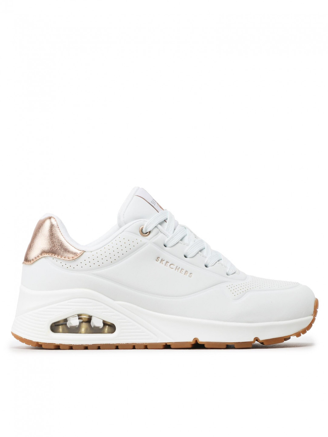 Skechers Sneakersy Uno 177094 WHT Bílá